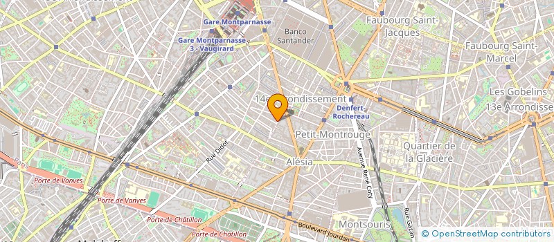 localisation de l'entreprise ALLIANCE FINANCIERE à PARIS