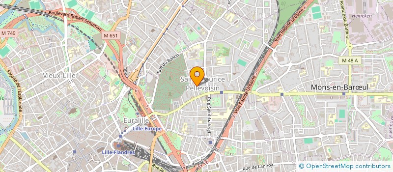 localisation de l'entreprise ALLIANCE FOOD 2 à LILLE