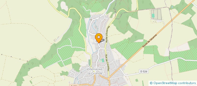 localisation de l'entreprise ALLIANCE FOOTBALL DE VILLENAUXE  VILLENAUXE-LA-GRANDE