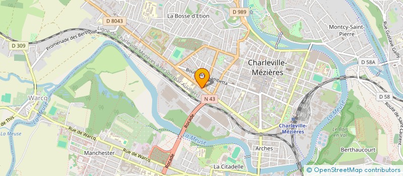 localisation de l'entreprise ALLIANCE FORMATION POUR L'INDUSTRIE à CHARLEVILLE-MEZIERES