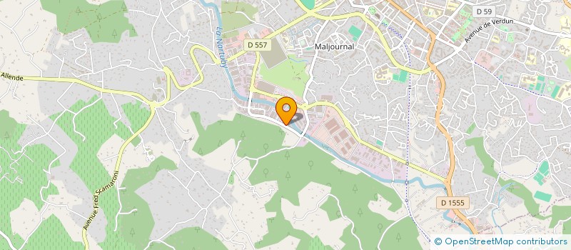 localisation de l'entreprise ALLIANCE FORMAZUR  DRAGUIGNAN