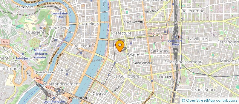 localisation de l'entreprise ALLIANCE FRANCAISE à LYON