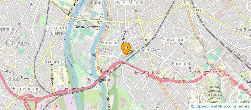 localisation de l'entreprise ALLIANCE FRANCAISE à TOULOUSE
