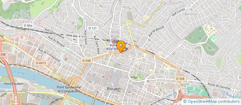 localisation de l'entreprise ALLIANCE FRANCAISE à ROUEN