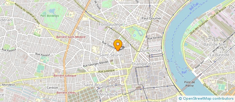 localisation de l'entreprise ALLIANCE FRANCAISE BORDEAUX AQUITAINE à BORDEAUX