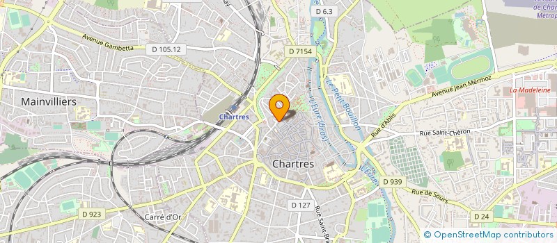 localisation de l'entreprise ALLIANCE FRANCAISE DE CHARTRES à CHARTRES