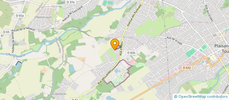 localisation de l'entreprise ALLIANCE FRANCE PREVENTION SECURITE  PLAISANCE-DU-TOUCH