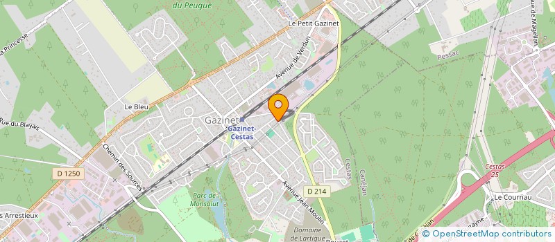 localisation de l'entreprise ALLIANCE FRANCOPHONE DE JOUTE- CONTACT à CESTAS