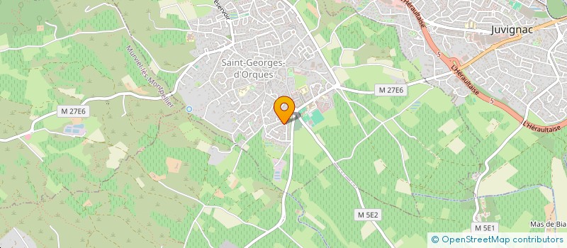 localisation de l'entreprise ALLIANCE GROUPE  SAINT-GEORGES-D'ORQUES