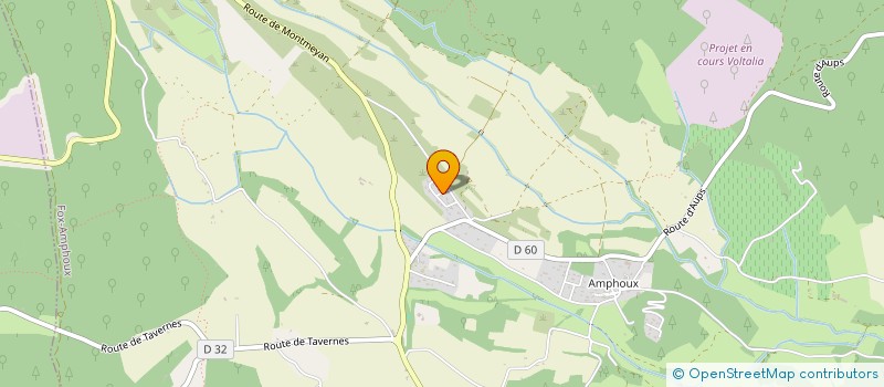 localisation de l'entreprise ALLIANCE HABITAT  VARAGES