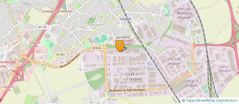 localisation de l'entreprise ALLIANCE HOLDING à LESQUIN