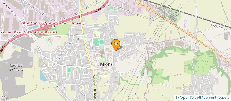 localisation de l'entreprise ALLIANCE HOLISTIQUE POUR L'AVENIR  MIONS