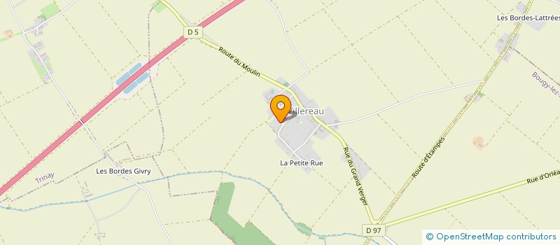 localisation de l'entreprise ALLIANCE - HORA SAS à VILLEREAU