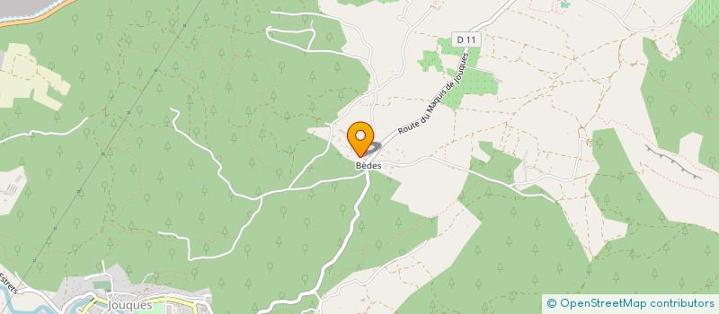 localisation de l'entreprise ALLIANCE HUMANISTE  JOUQUES