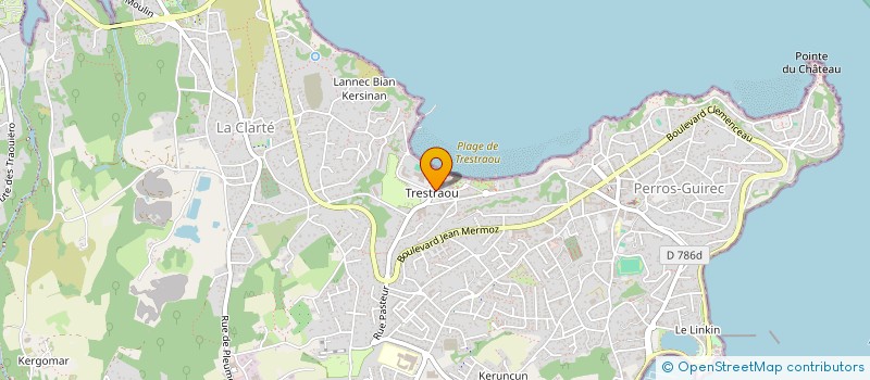 localisation de l'entreprise ALLIANCE IMMO  PERROS-GUIREC