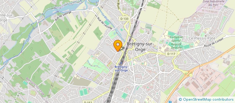 localisation de l'entreprise ALLIANCE IMMO à BRETIGNY-SUR-ORGE