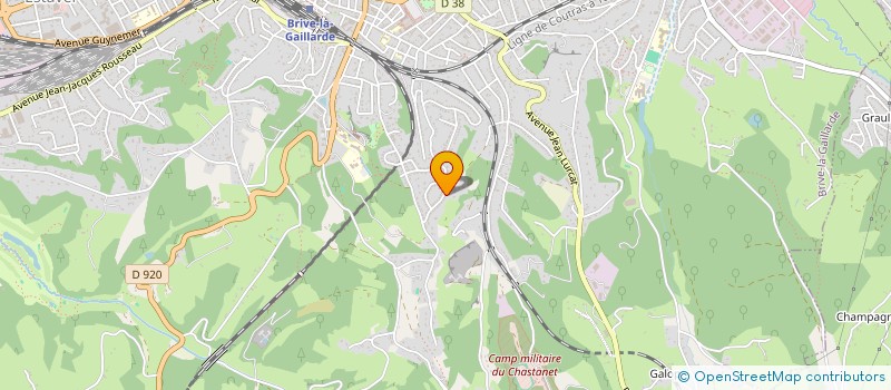 localisation de l'entreprise ALLIANCE IMMO  BRIVE-LA-GAILLARDE