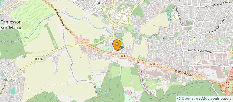 localisation de l'entreprise ALLIANCE IMMO GUIGNES  LA QUEUE-EN-BRIE