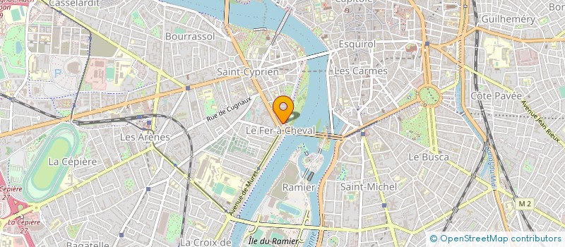 localisation de l'entreprise ALLIANCE IMMOBILIER à TOULOUSE