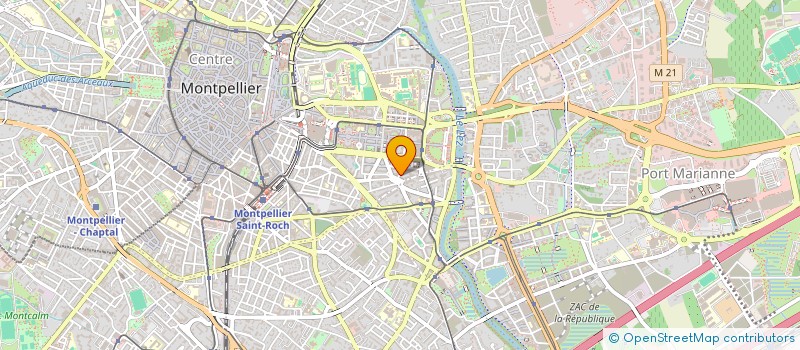 localisation de l'entreprise ALLIANCE IMMOBILIERE DE DEMAIN à MONTPELLIER