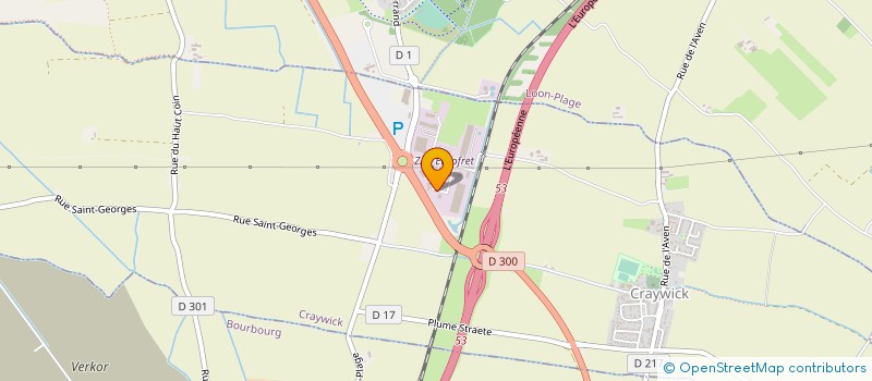 localisation de l'entreprise ALLIANCE INDUSTRIE  CRAYWICK