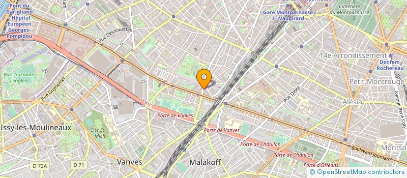 localisation de l'entreprise ALLIANCE INDUSTRIE à PARIS