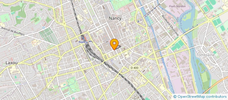 localisation de l'entreprise ALLIANCE INDUSTRIE CONSEIL à NANCY