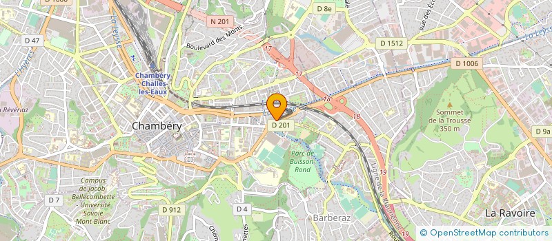 localisation de l'entreprise ALLIANCE INDUSTRIELLE AMELIORATION COUTS à CHAMBERY