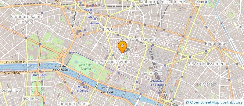 localisation de l'entreprise ALLIANCE INFORMATIQUE à PARIS
