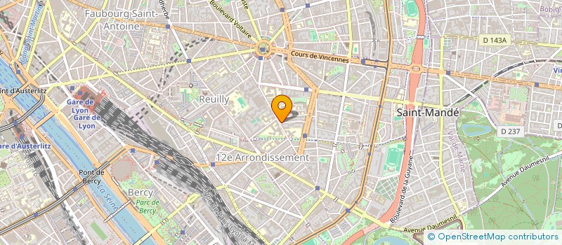 localisation de l'entreprise ALLIANCE INFORMATIQUE RADIO COMMUNICATIO  PARIS