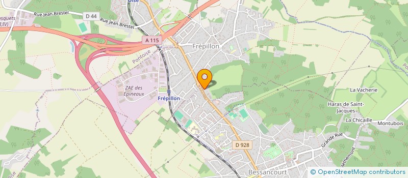 localisation de l'entreprise ALLIANCE INSTRUMENTS à FREPILLON
