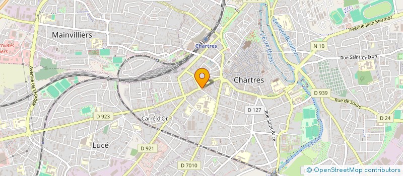 localisation de l'entreprise ALLIANCE INTERCONTINENTAL ASSOCIATED  CHARTRES