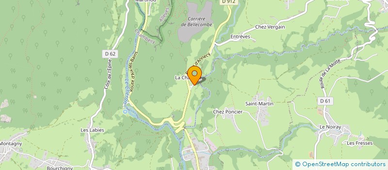 localisation de l'entreprise ALLIANCE INTERNATIONALE OBJECTIFS DU MILLENAIRE  LESCHERAINES