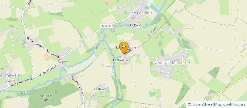 localisation de l'entreprise ALLIANCE INVEST  VAL D'ARRY