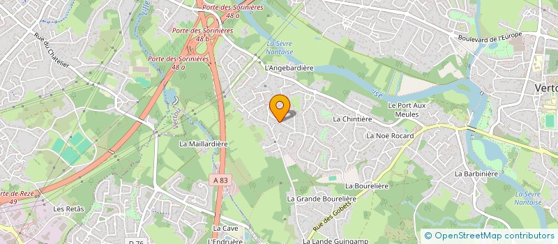 localisation de l'entreprise ALLIANCE INVESTISSEMENTS à VERTOU
