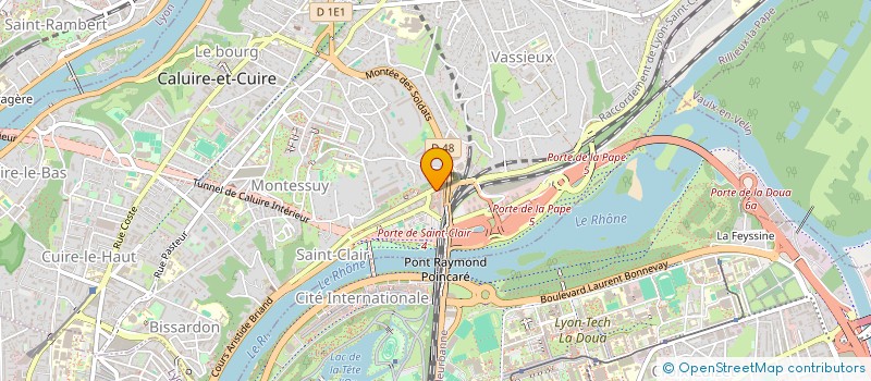 localisation de l'entreprise ALLIANCE INVESTISSEMENTS  CALUIRE-ET-CUIRE