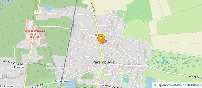 localisation de l'entreprise ALLIANCE IV  PAREMPUYRE