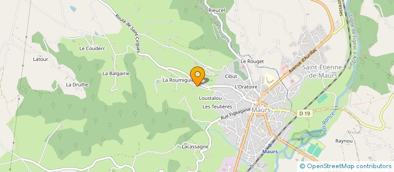 localisation de l'entreprise ALLIANCE JDLJ à MAURS