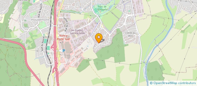 localisation de l'entreprise ALLIANCE JUDO 54 à HEILLECOURT