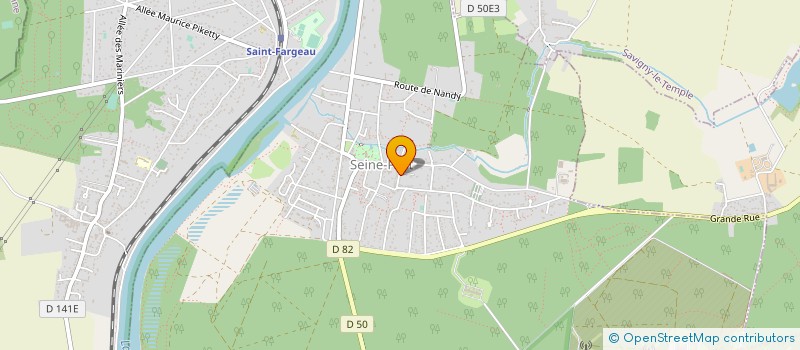 localisation de l'entreprise ALLIANCE JUDO SUD 77 à MELUN