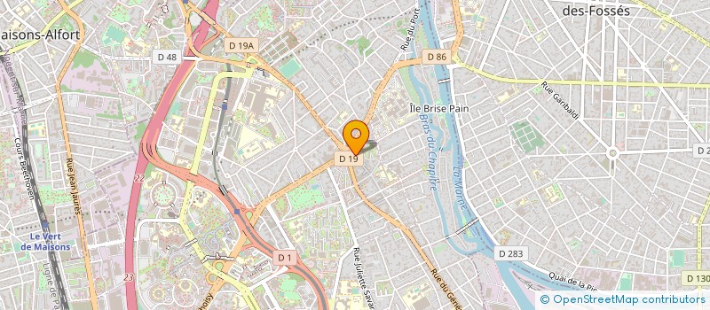 localisation de l'entreprise ALLIANCE JURIS à CRETEIL