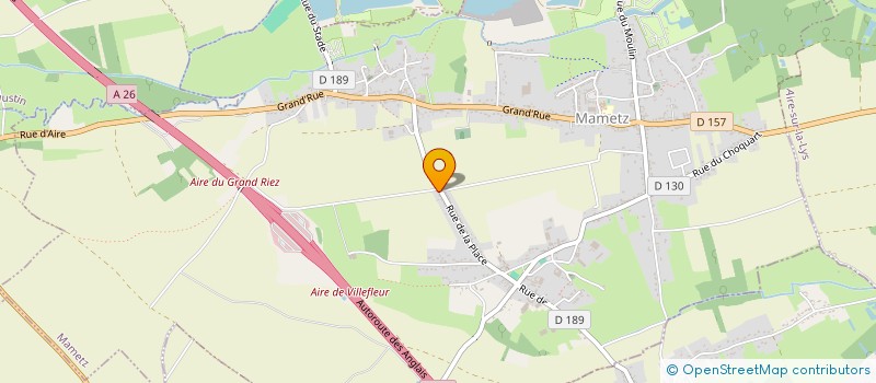 localisation de l'entreprise ALLIANCE LALOUX  MAMETZ