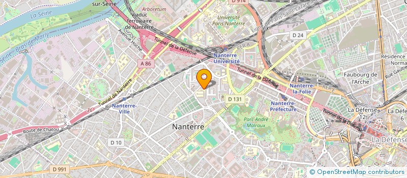 localisation de l'entreprise ALLIANCE LOADING & MANAGEMENT SERVICES à NANTERRE