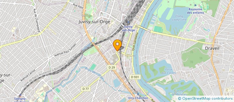 localisation de l'entreprise ALLIANCE LOGISTIQUE à JUVISY-SUR-ORGE