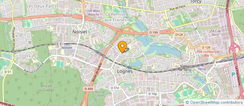 localisation de l'entreprise ALLIANCE LOGNES ENTREPRENEURS  LOGNES