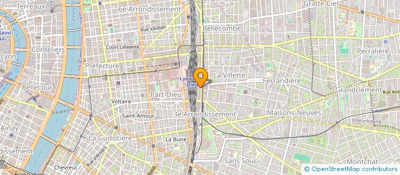 localisation de l'entreprise ALLIANCE LS  LYON