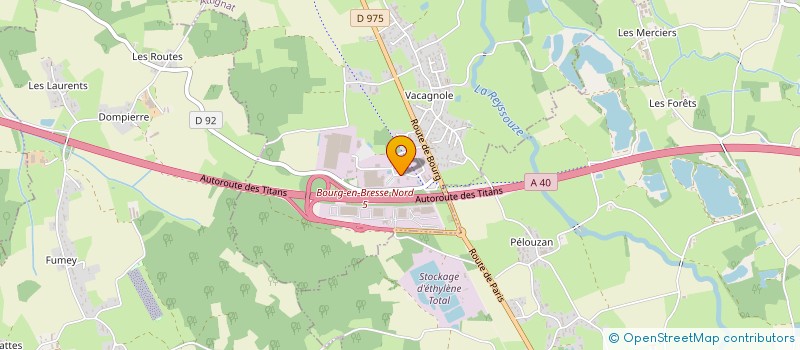 localisation de l'entreprise ALLIANCE MACHINES OUTILS  ATTIGNAT