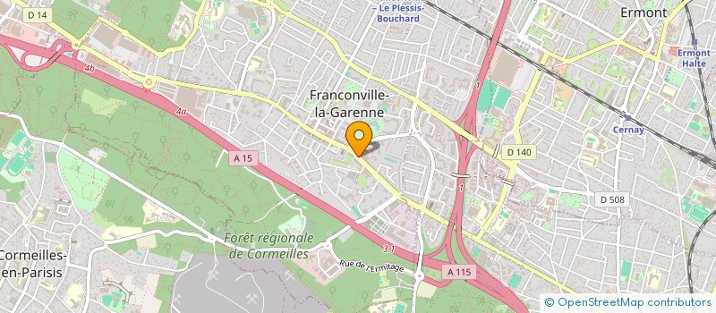 localisation de l'entreprise ALLIANCE MATERIALIS  FRANCONVILLE