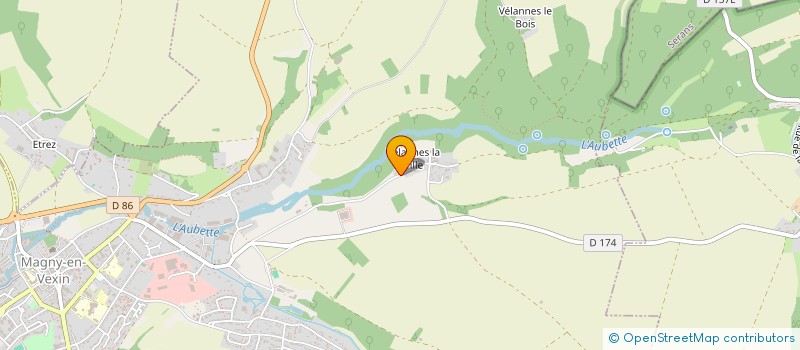 localisation de l'entreprise ALLIANCE MECA à MAGNY-EN-VEXIN