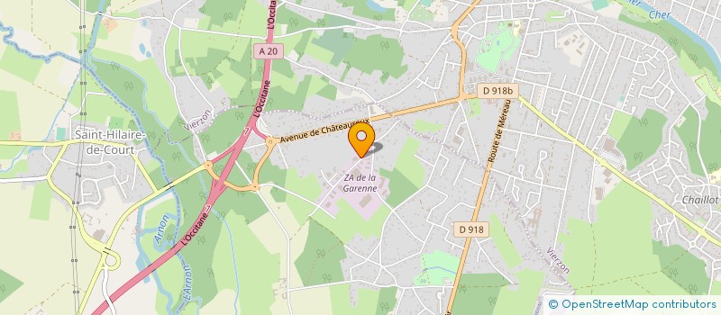 localisation de l'entreprise ALLIANCE MECA à MEREAU